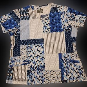 Women's Scrub Top, Large, UA Butter Soft Stretch